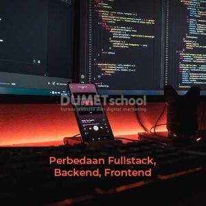 perbedaan fullstack backend frontend